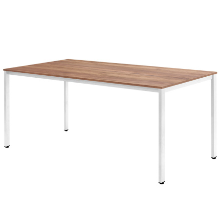 Стол Сеул (1600х800), ЛДСП Дуб табачный крафт / Металлокаркас Белый Стол Сеул (1600х800), ЛДСП Дуб табачный крафт / Металлокаркас Белый