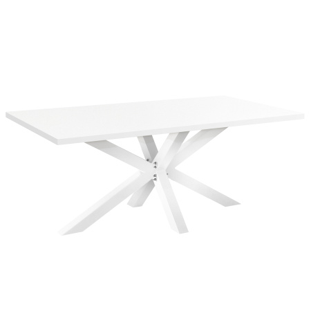 Стол Кейптаун (2000х1000), ЛДСП Белый / Металлокаркас Белый