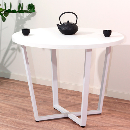 Опора Орлеан D1200, Металлокаркас Белый