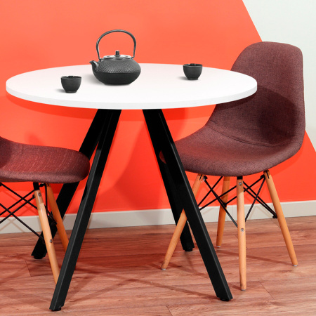 Столешница D900х36 без присадки, ЛДСП Белый