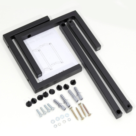 Держатель для полотенец, Металлокаркас Черный